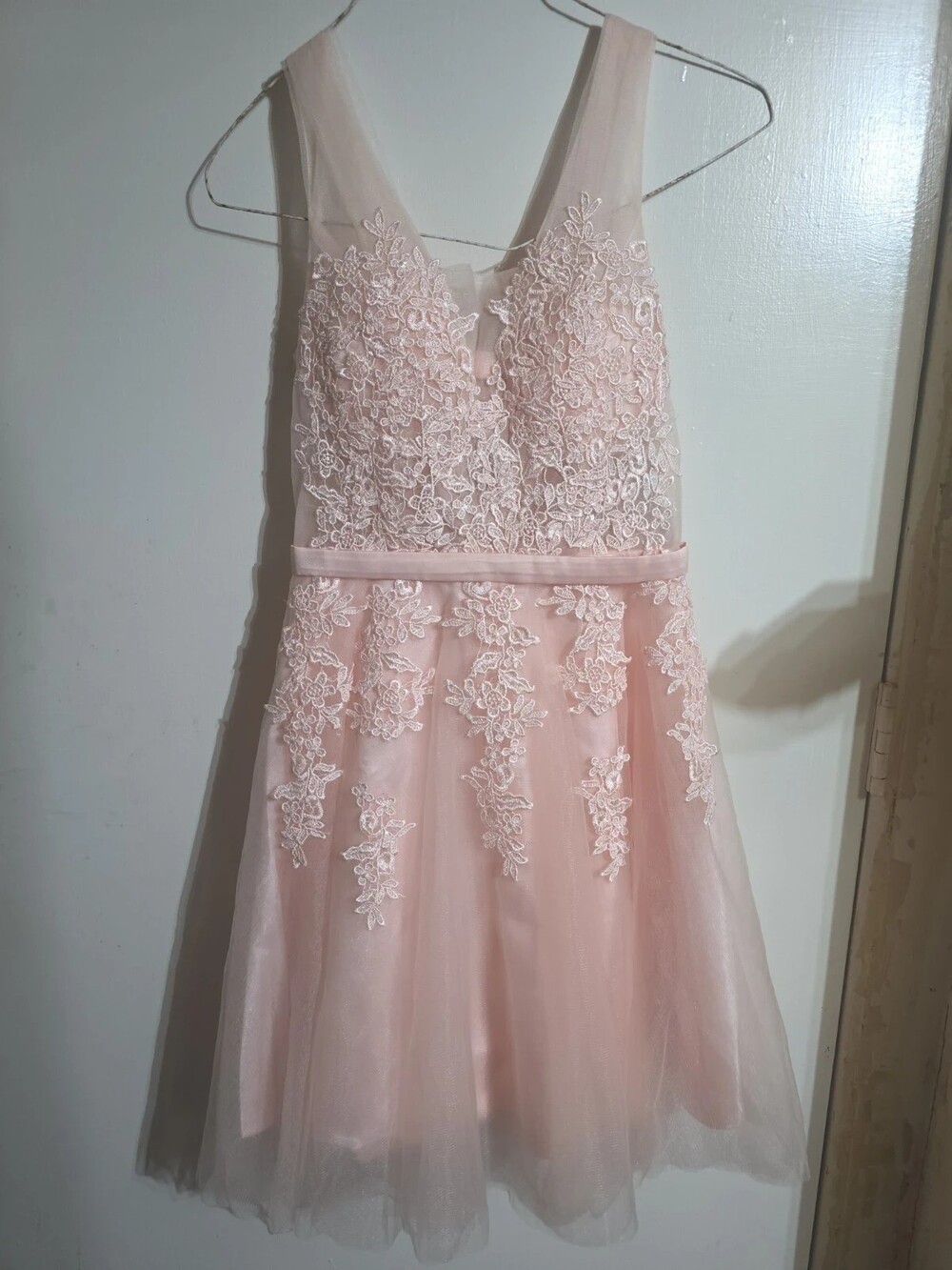 Baby Online Size 2 Pink Tulle Lace Dress